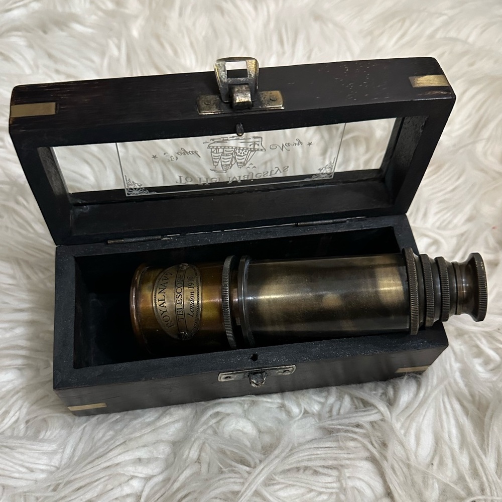 Nautical Spy Glass with Case